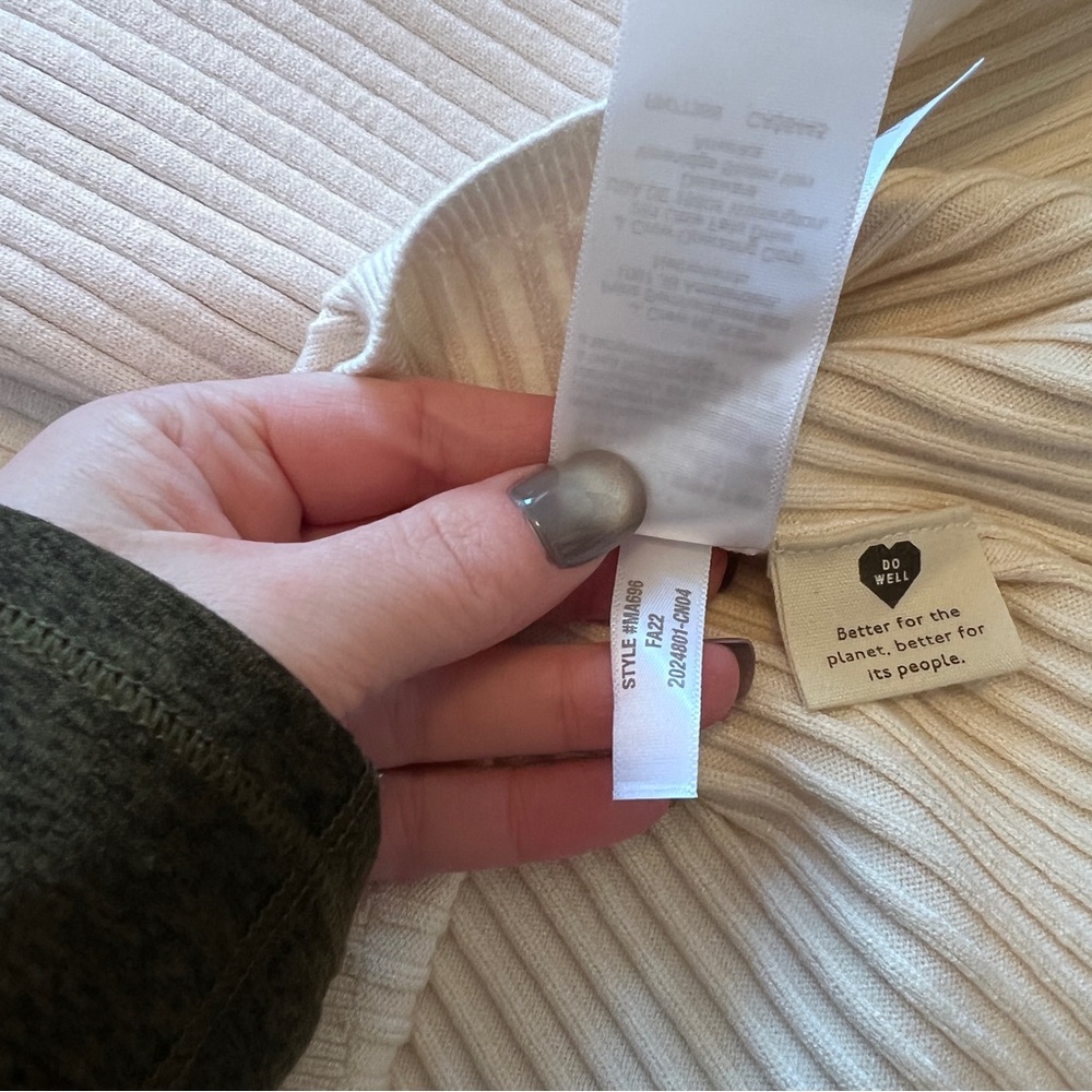 Madewell pearson mock neck sweater tank - Picture 8 of 9